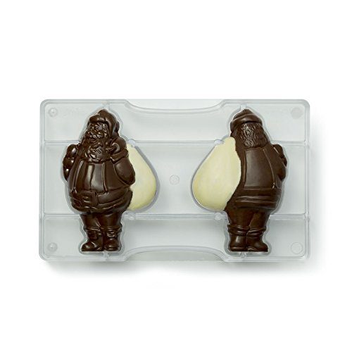 Molde Para Pai Natal de Chocolate