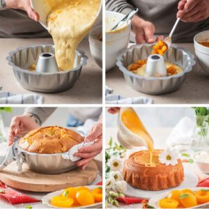 Alternative view of Forma Bundt Inox 20cm efeito "Rosa"