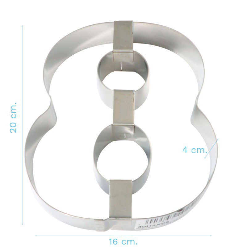 Molde Inox Nº 8