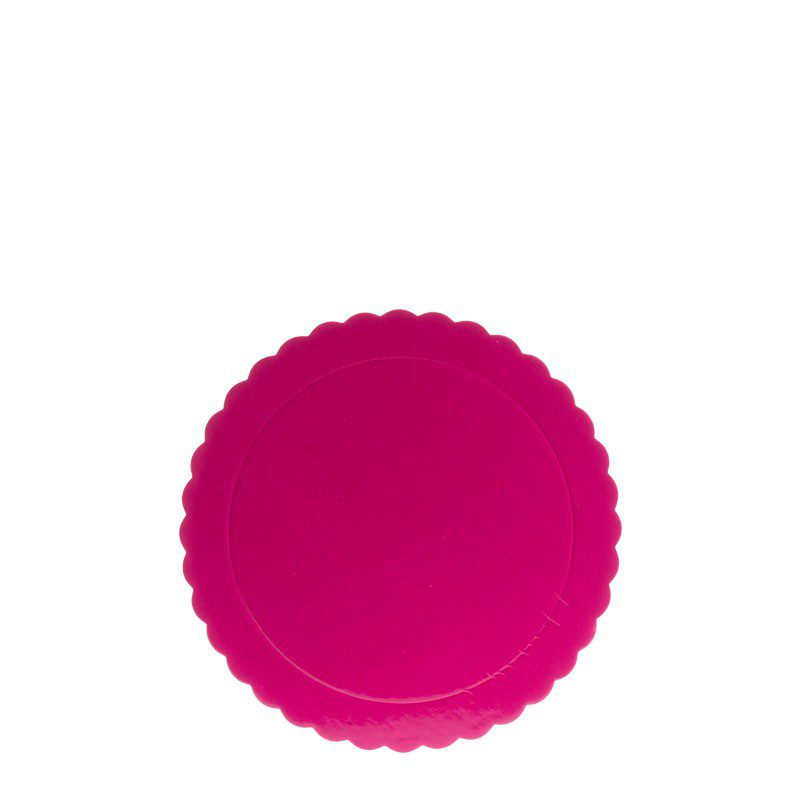 Base Rosa 20cm rendada
