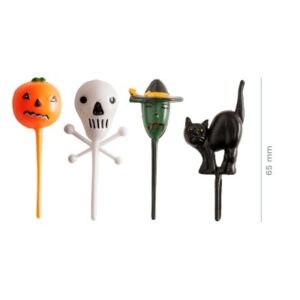 Decoração Halloween 4 figuras
