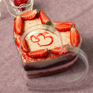 Cake Box Coração 750 ml