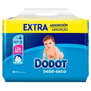 Dodot Extra Seco T4 (10-15Kg)- 74unidades